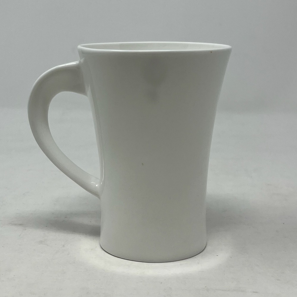 Cup + Mug Porcelain Coffee Tea Mug White Red Poppy Floral Cottagecore Euro Chic - Picture 3 of 12
